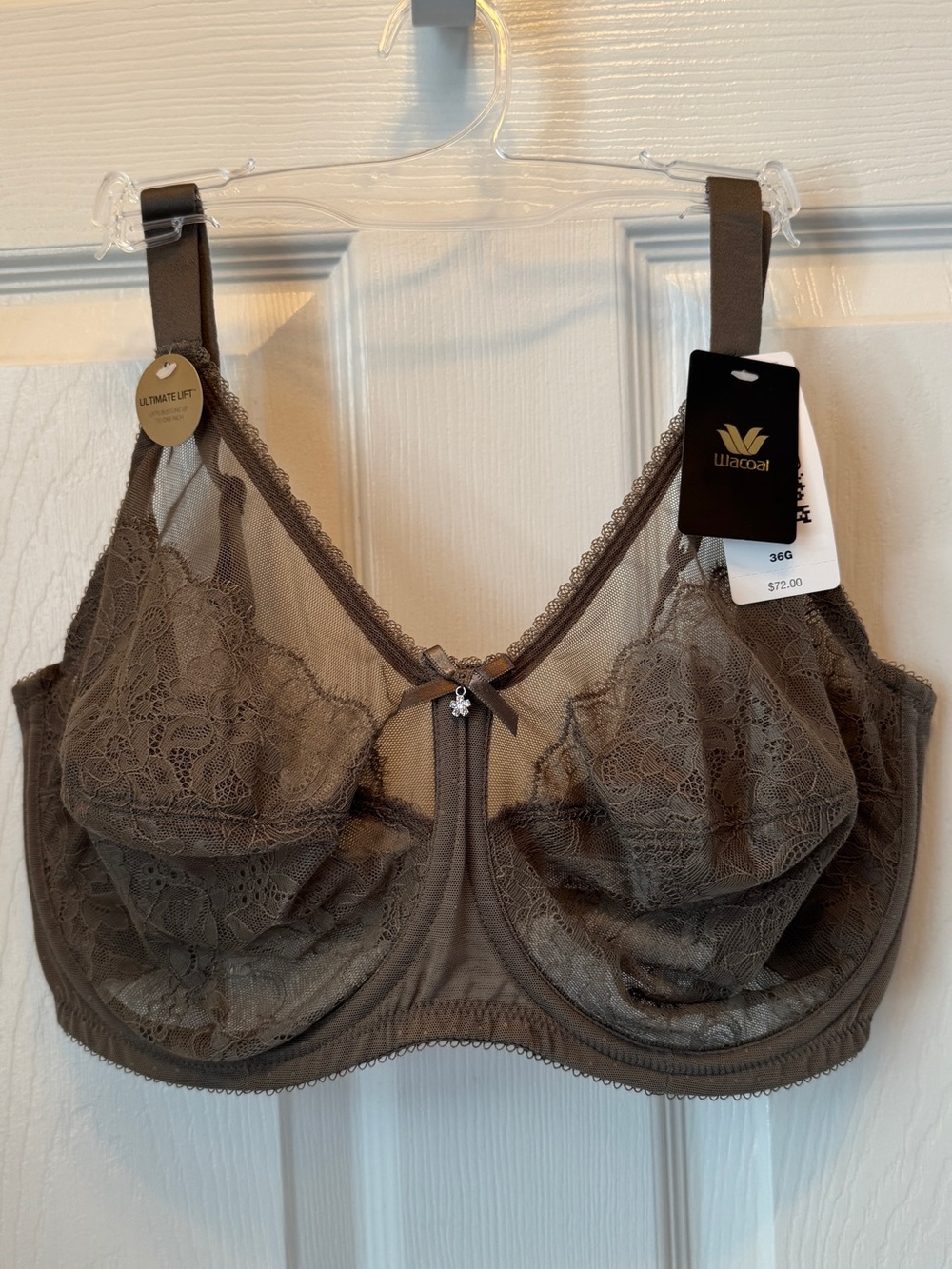 Brand new NWT 
Wacoal Women's Retro Chic Underwire Bra, 855186, 36G, Bungee Cord